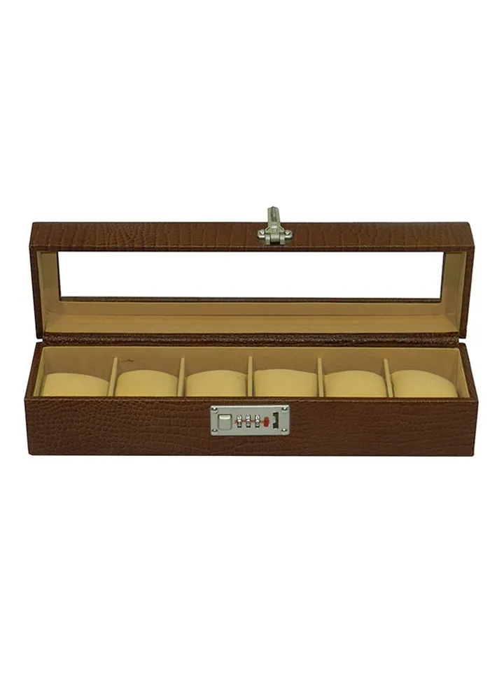 unisex 6-Piece Watch Organizer