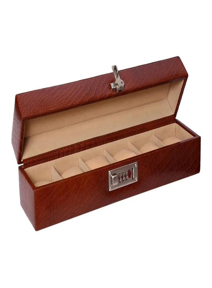 unisex Leather Watches Box
