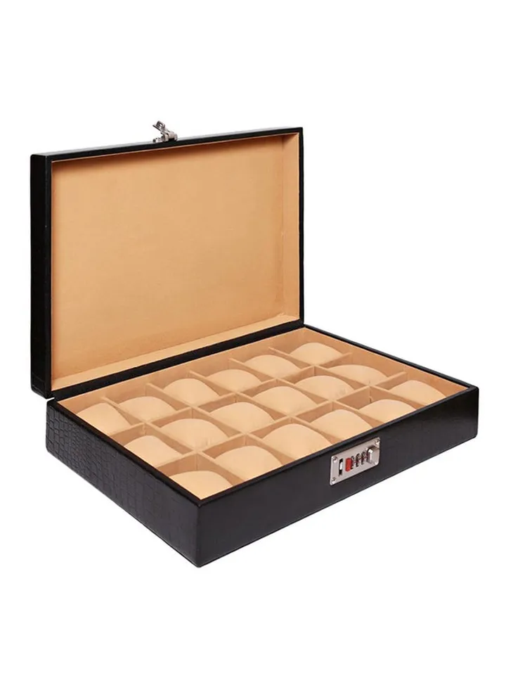 unisex Leather Watches Box