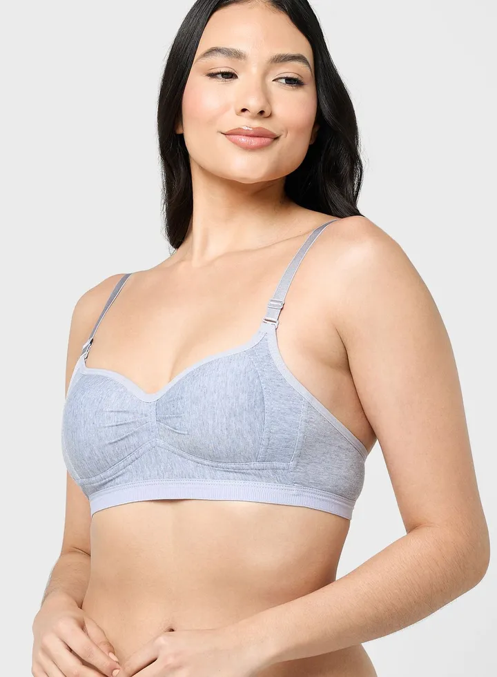 Ruched Detail T-Shirt Bra