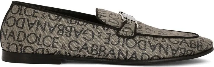 Logo-Plaque Slippers
