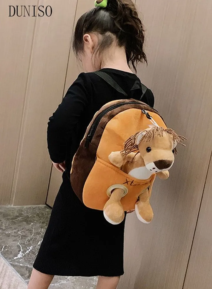 Kids School Backpack Adorable and Attractive Children's Anti-lost Backpack With Adjustable Straps for Walking Toddler Back Pack for Boys Girls