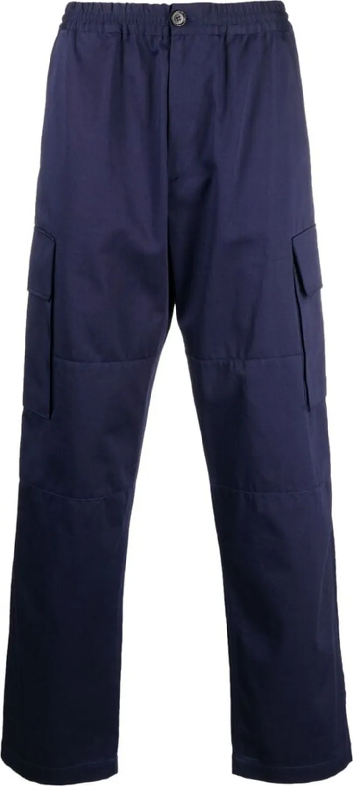 Straight-Leg Cargo Trousers