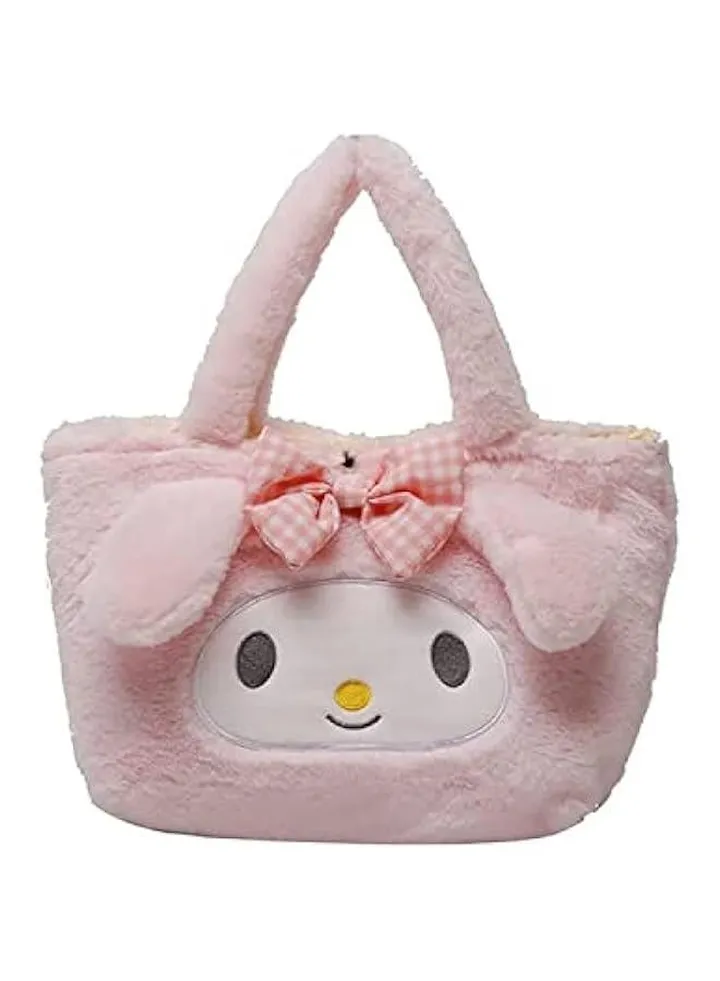 Kawaii Cinnamoroll Sanrio Plush Bag My Melody Anime Handbags Kt Cat Purin Dog Kuromi Plushie Backpack for Girls