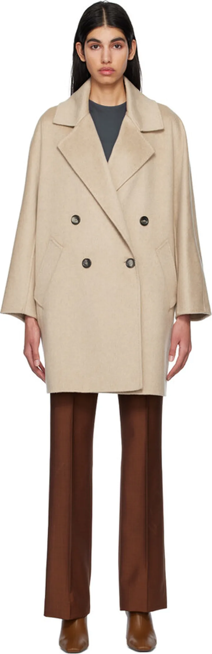 Max Mara Beige Quai Coat