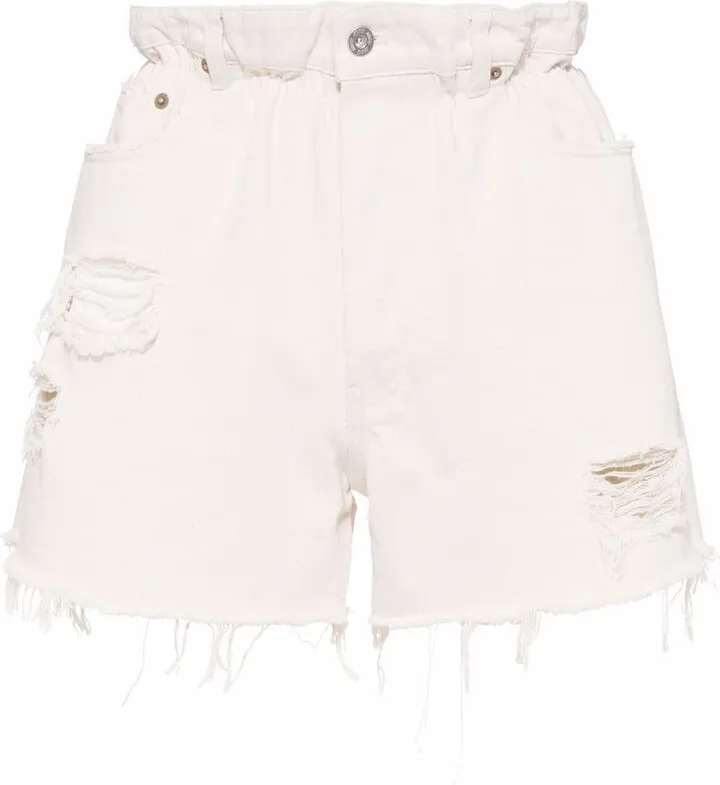 Paperbag-Waist Shorts