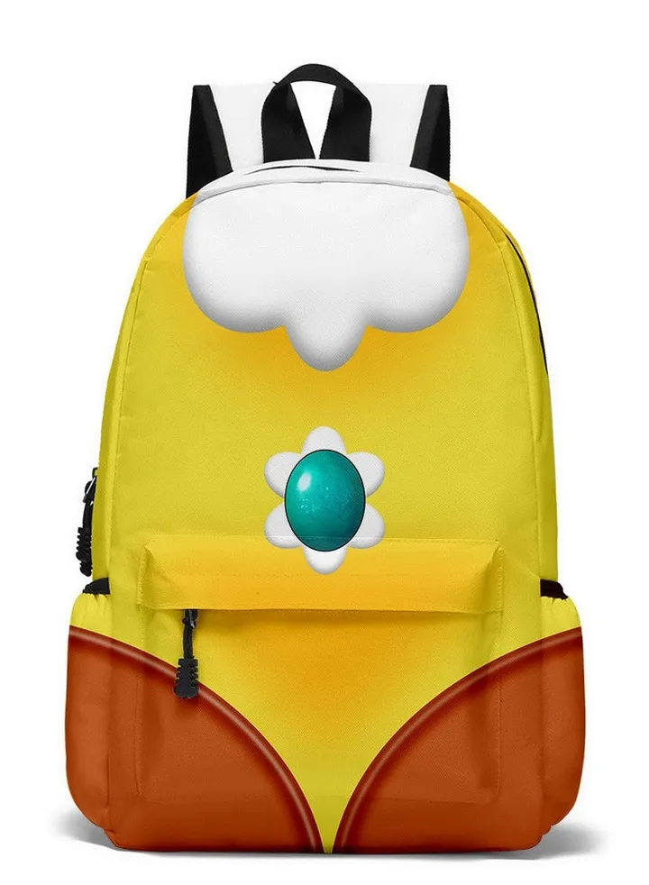 【 School Season 】 Mario Students Large Capacity Schoolbag Children Cartoon Backpack Back to School Essential College Bag Leisure Bag Travel Bag Multi-color