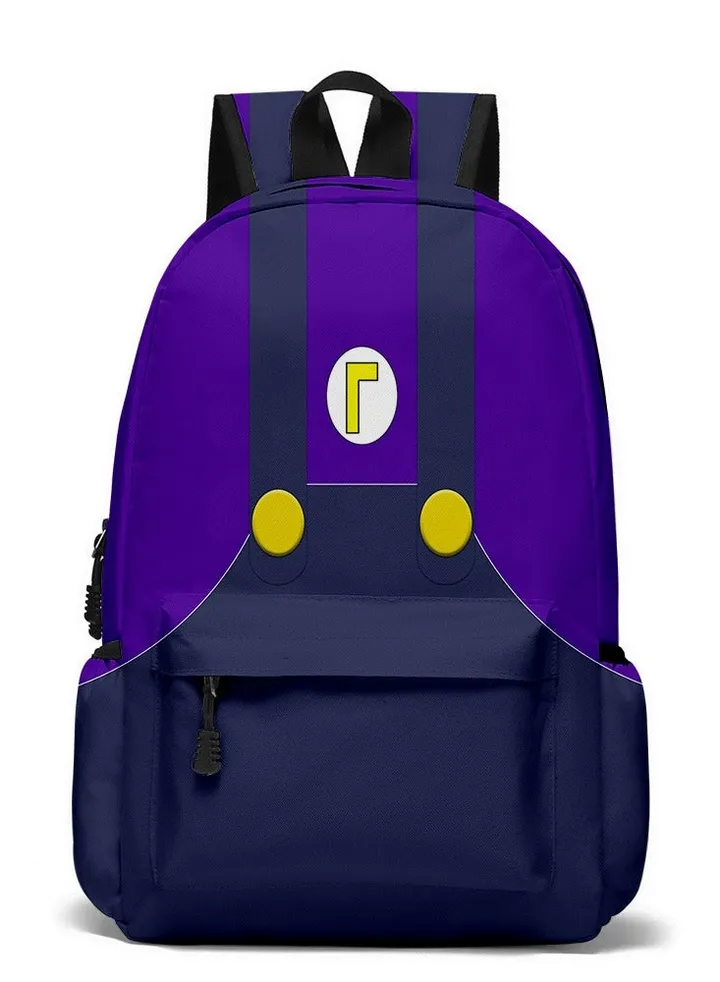 【 School Season 】 Mario Students Large Capacity Schoolbag Children Cartoon Backpack Back to School Essential College Bag Leisure Bag Travel Bag Multi-color