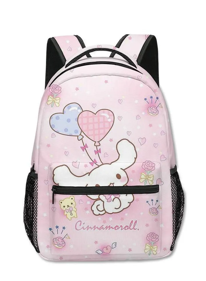 【 School Season 】Cinnamoroll Student Children's School bag Cartoon Backpack Back-to-school Essential 14 Inch Laptop Backpack Children's Travel Backpack Leisure Backpack Various Styles