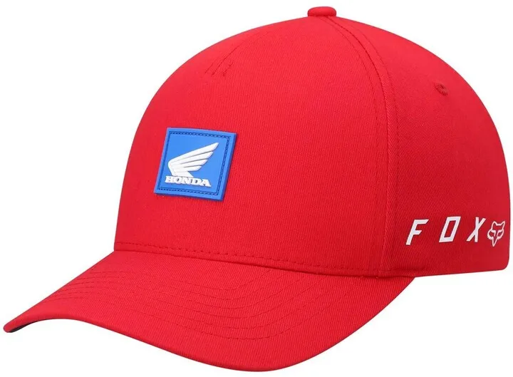 Men's Fox Red Honda Wing Flex Hat