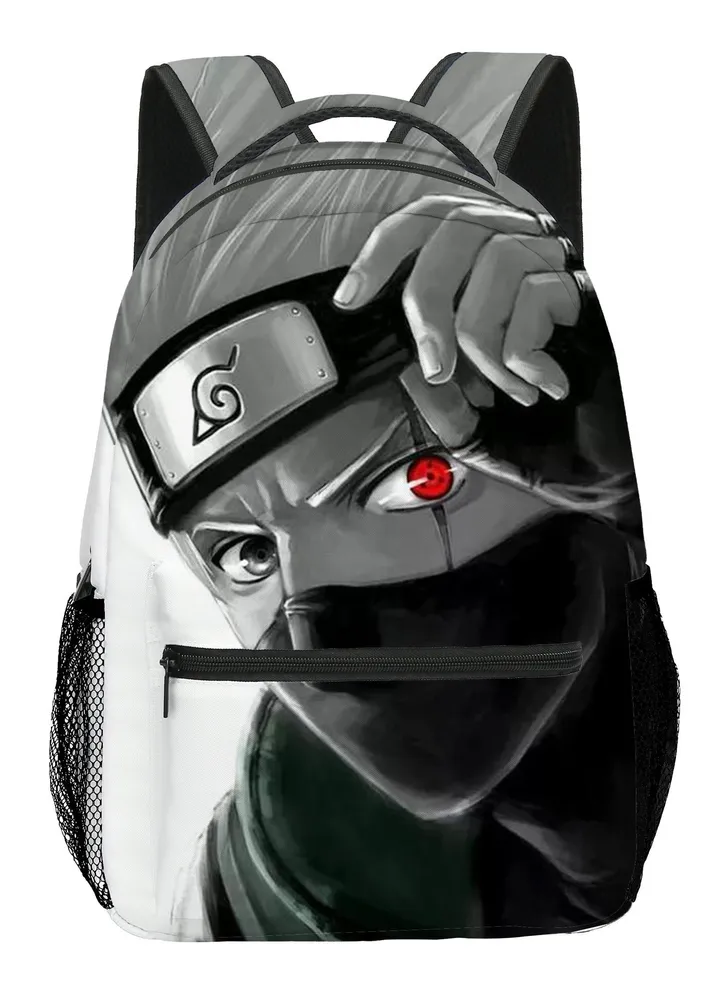 【 School Season 】Naruto Student Schoolbag Children's Anime Printed Backpack Teenagers Large Capacity Backpack 14 Inch Laptop Bag Leisure Bag Travel Bag