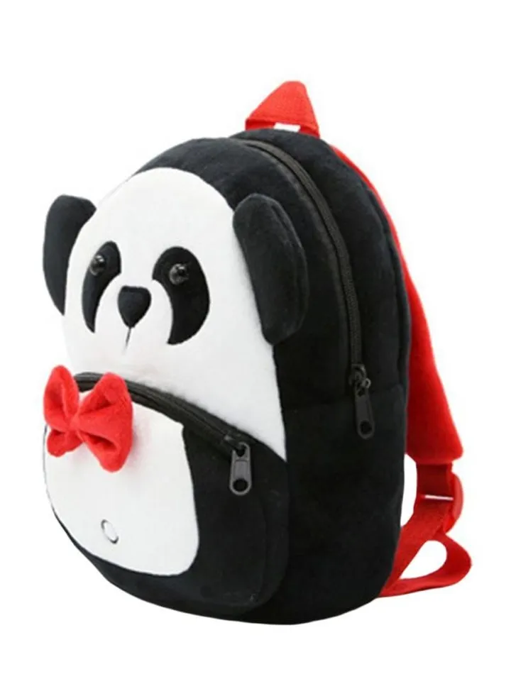 Animal Design Backpack Black/White/Red