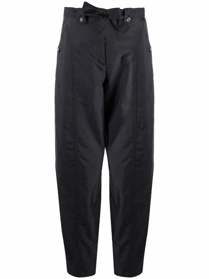 Waist-Tied Cargo Trousers
