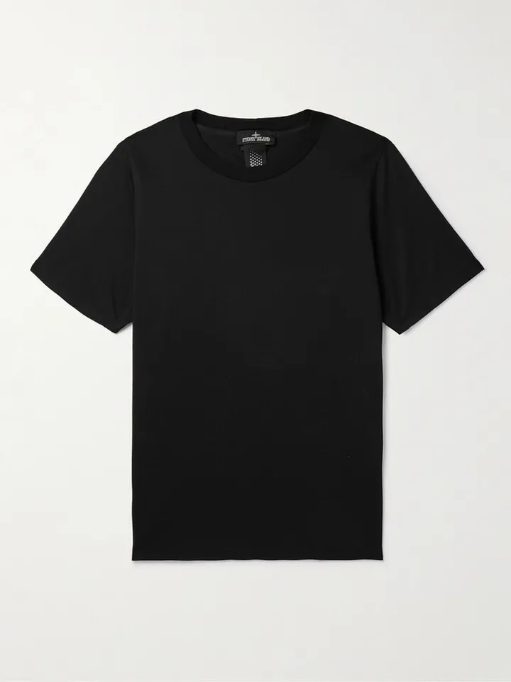 Printed Cotton-Jersey T-Shirt