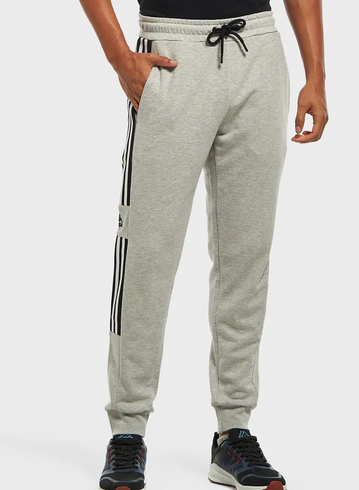 Tape Detail Football Joggers