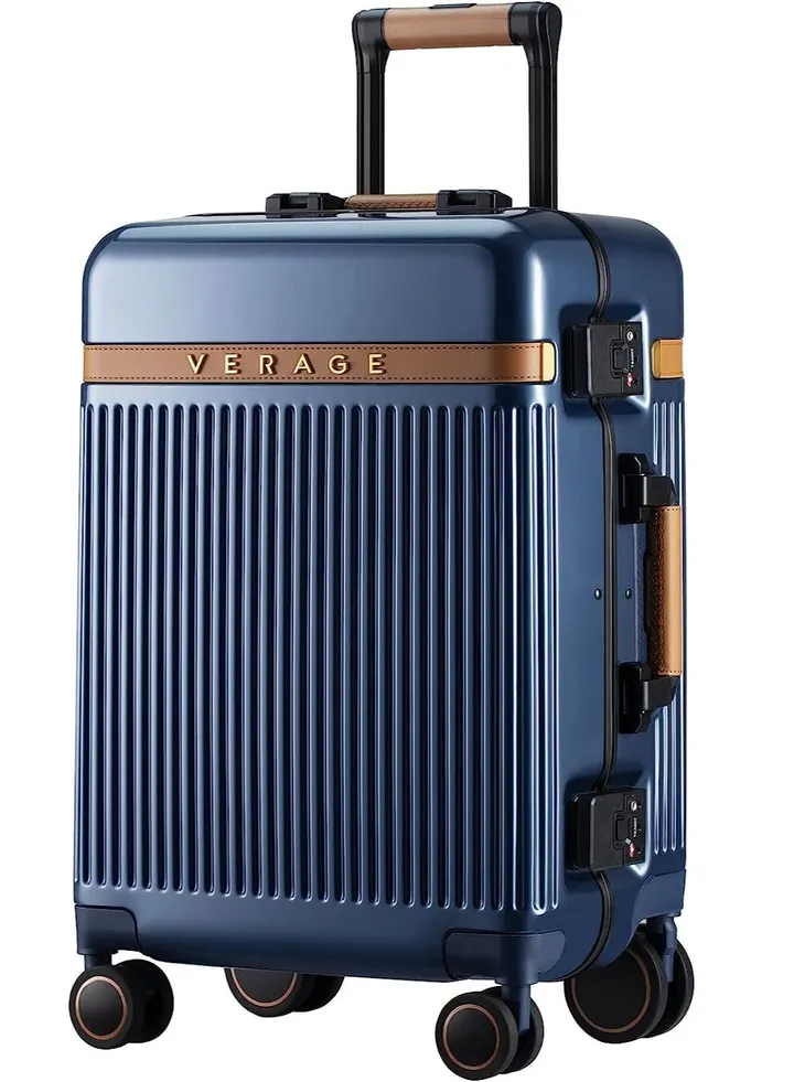 Aluminum Carry On 20 Inch Suitcase Hardside Spinner Luggage