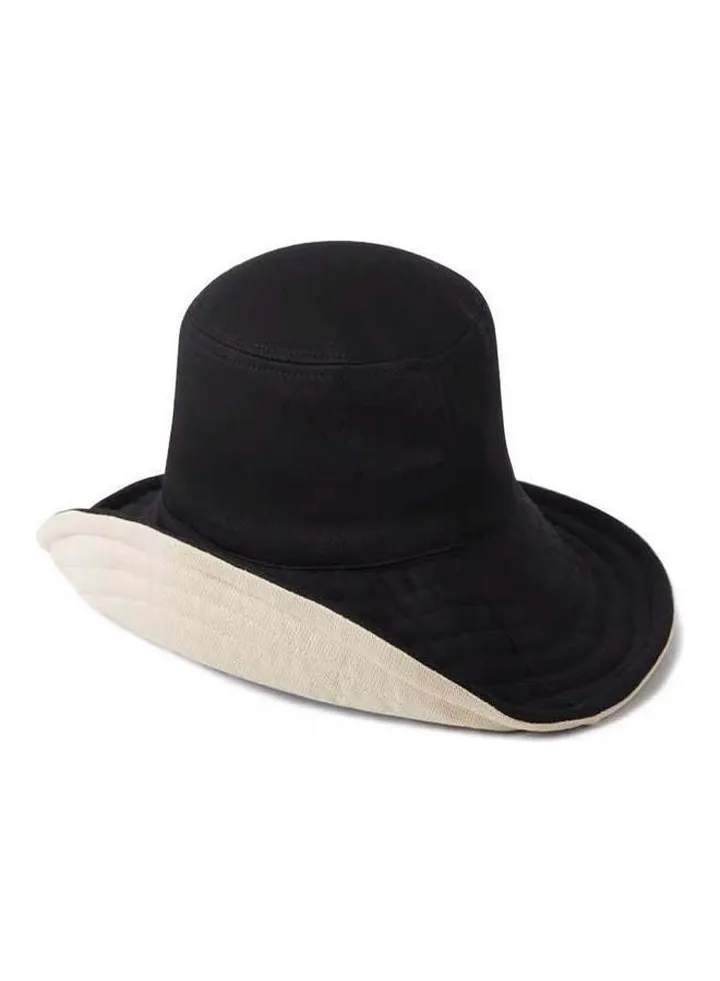 Double Sided Fisherman Hat White/Black