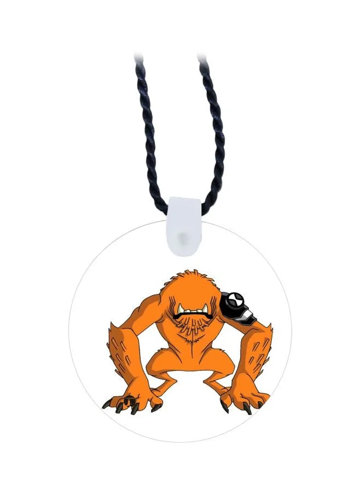 Ben 10 Alien Printed Pendant Necklace