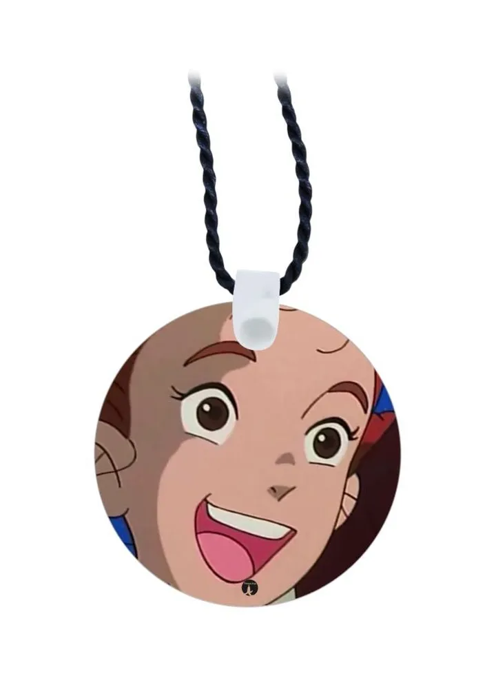 Daddy Long Legs Series Printed Pendant Necklace
