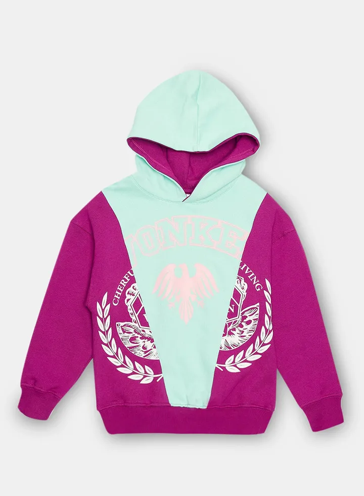 Girls Graphic Hoodie