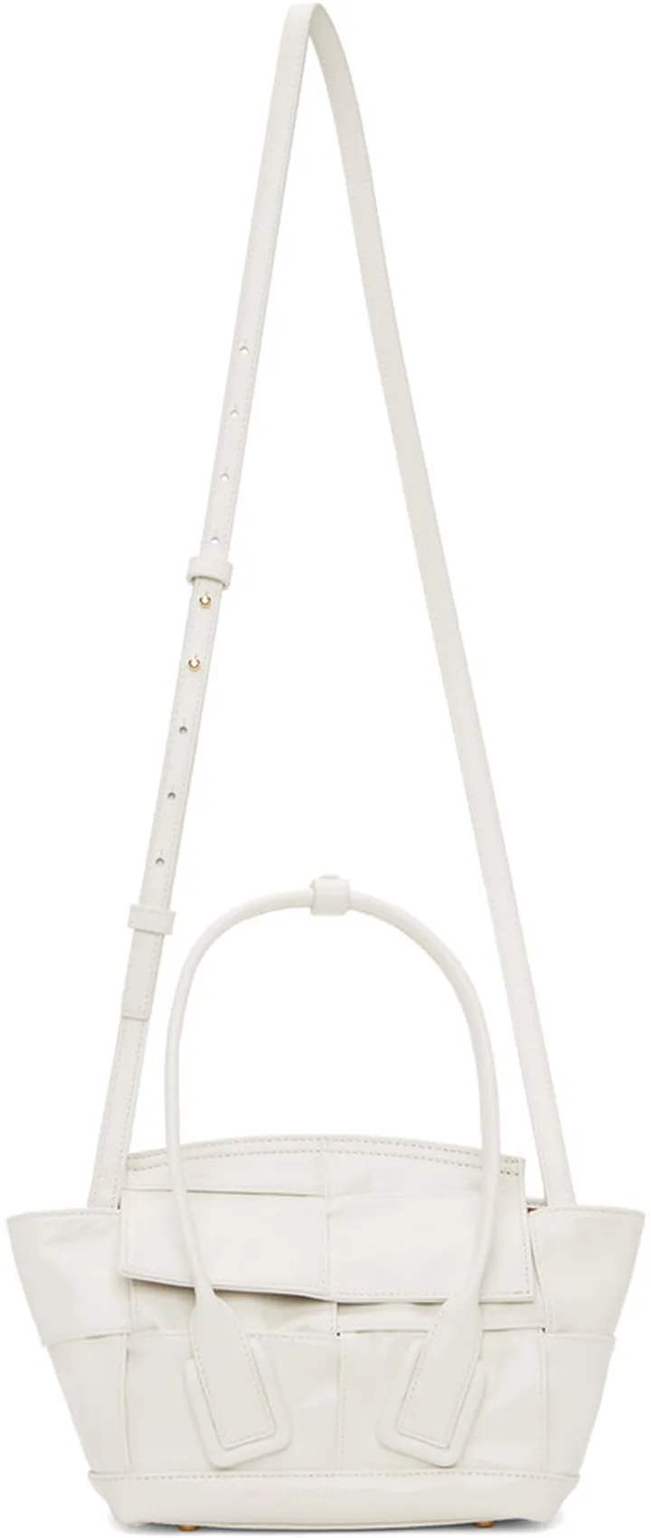 Bottega Veneta Off-White Small Arco Tote