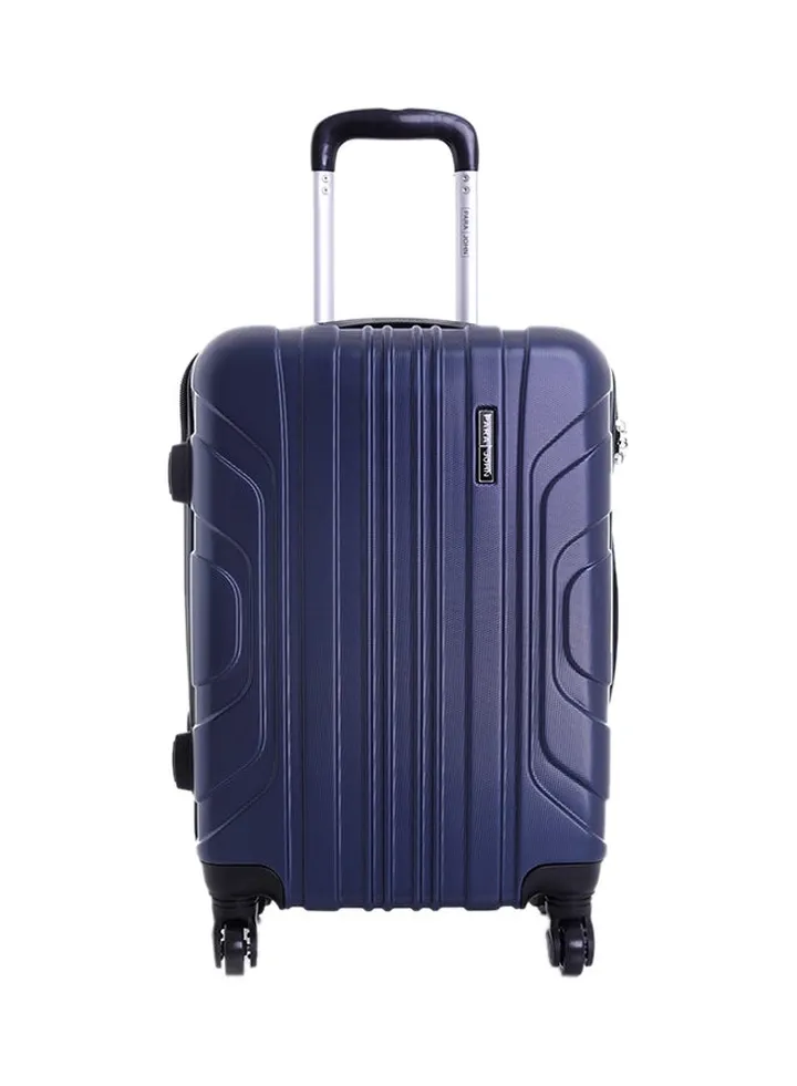 Hardside Cabin Luggage Trolley Blue