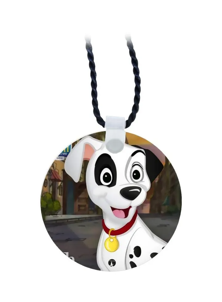 Patch Printed Pendant Necklace