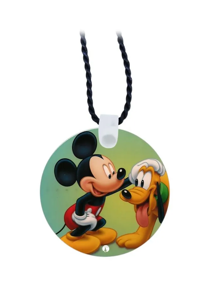 Mickey Mouse Printed Pendant Necklace