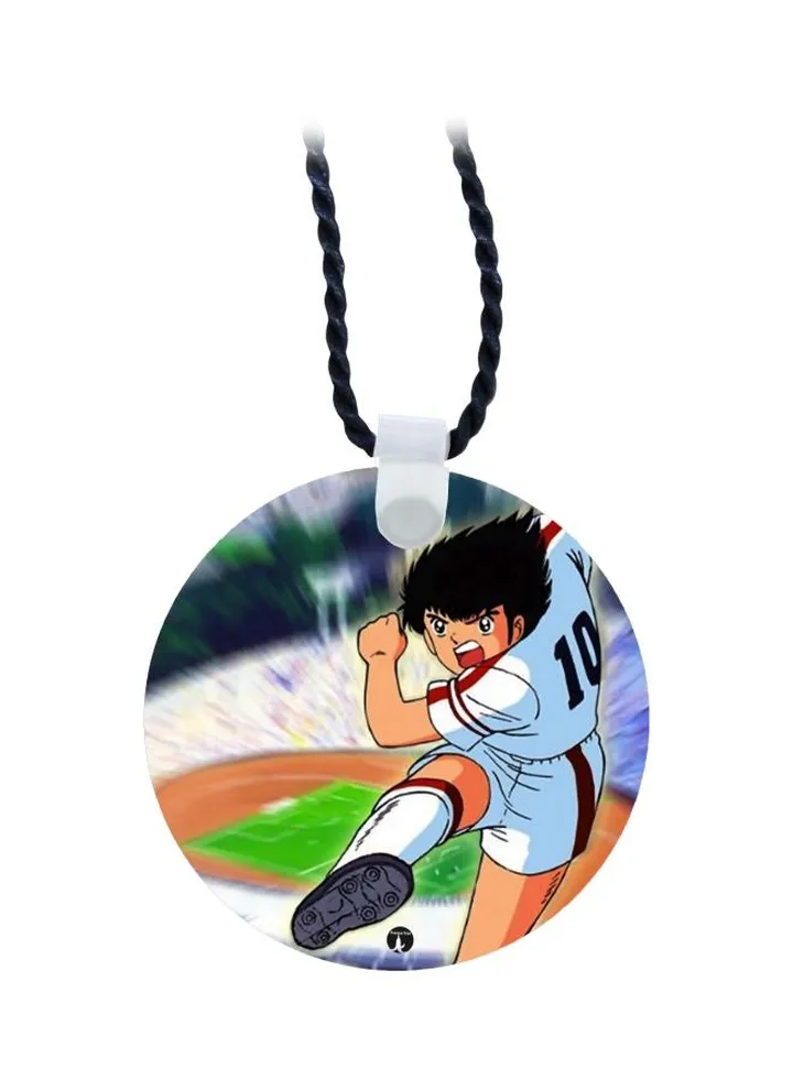 Captain Tsubasa Printed Pendant Necklace