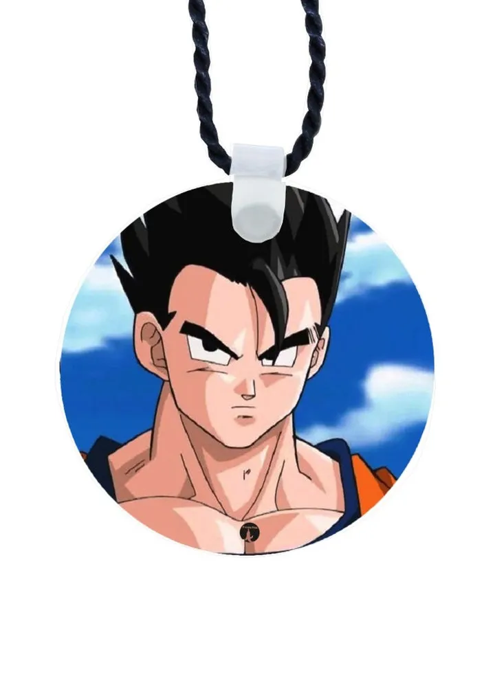 Gohan Printed Pendant Necklace
