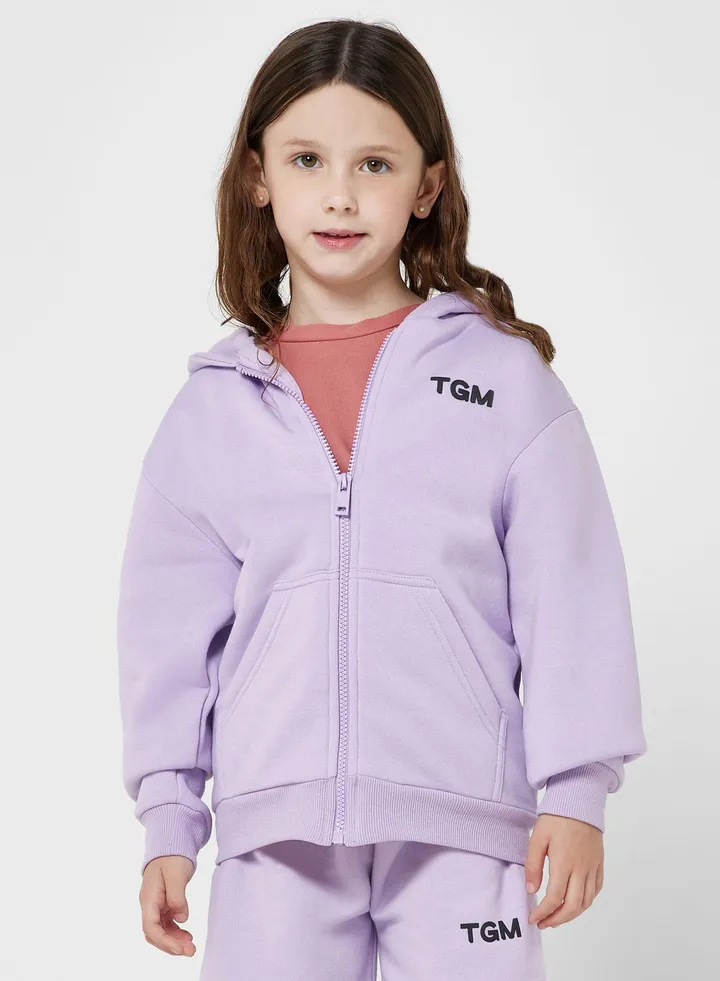 Kids Lounge Regular Zip Hoodie