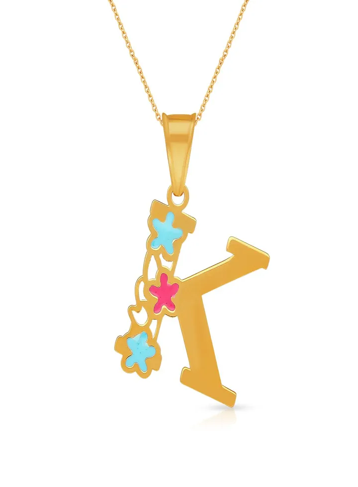 22 Carat 916 Purity Yellow Gold Pendant PD3324769Y For Girls