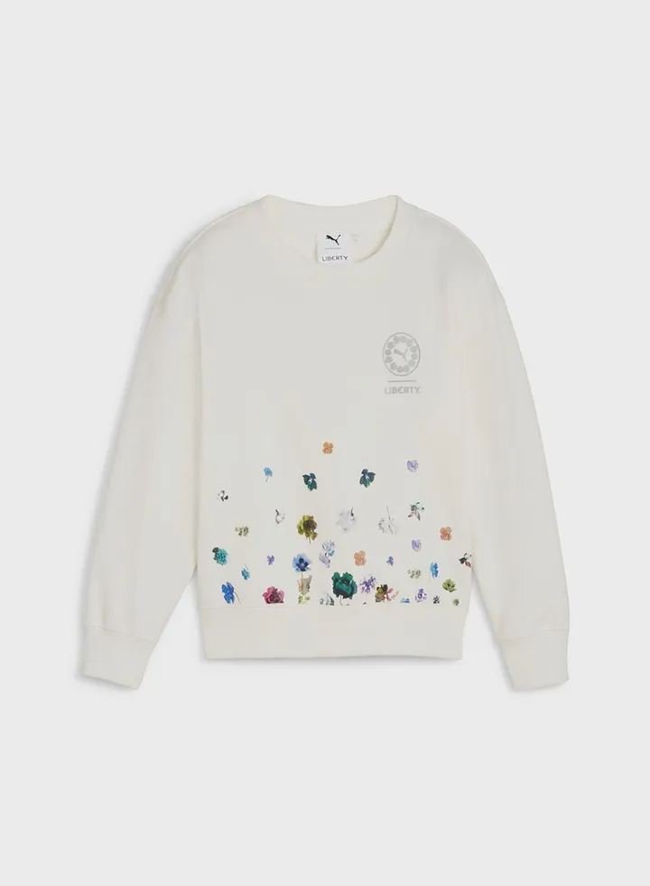 Kids Liberty Oversized Crew Fl