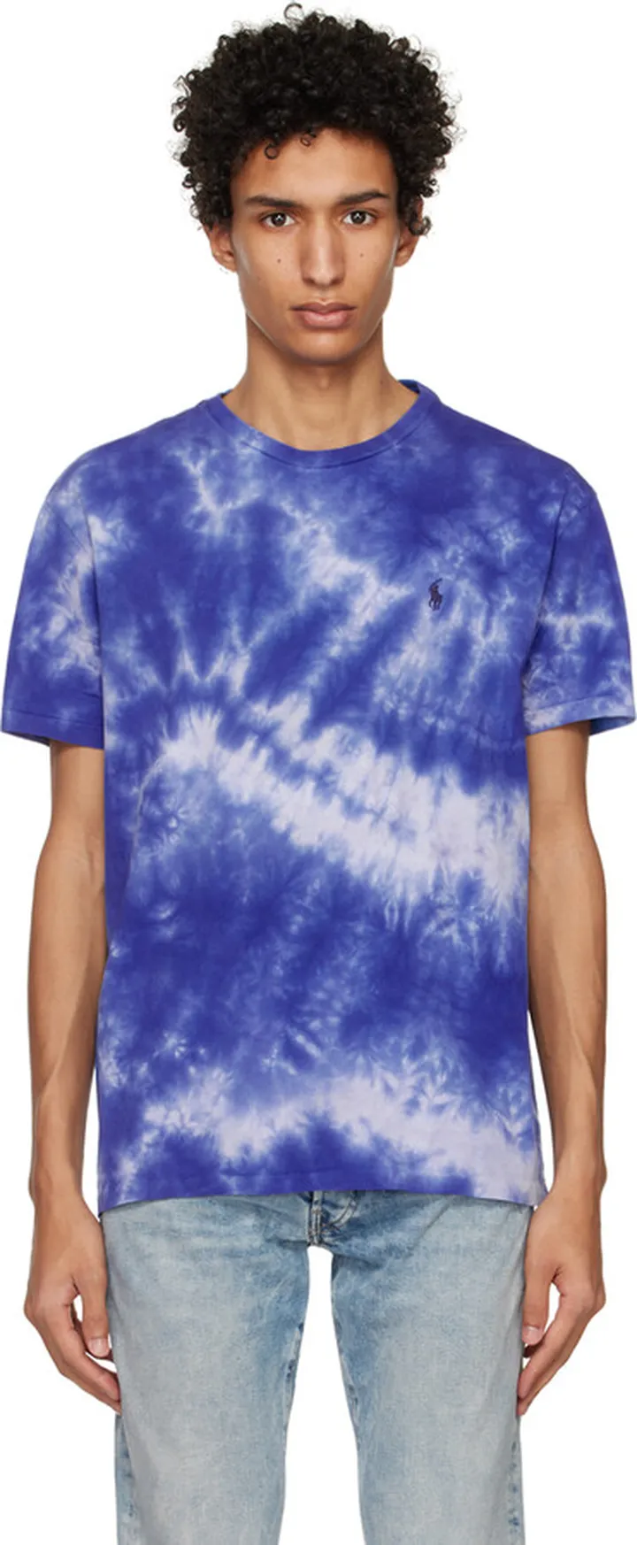 Polo Ralph Lauren Blue Tie-Dye T-Shirt