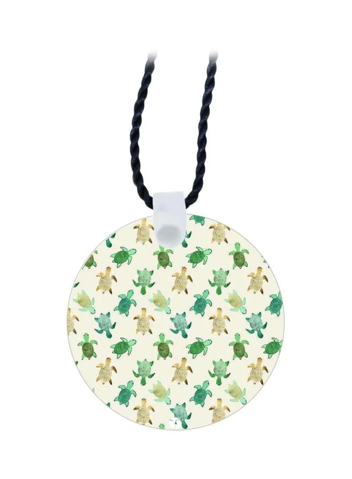 Cartoon Printed Pendant Necklace
