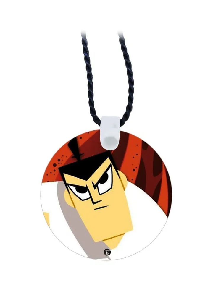 Cartoon Printed Pendant Necklace