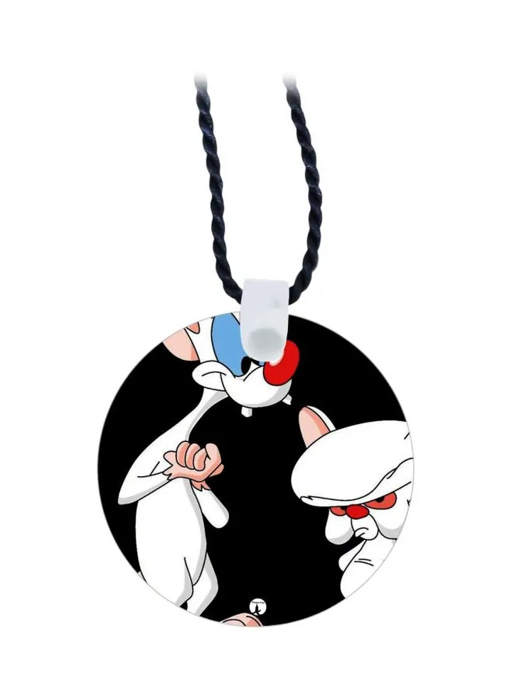 Cartoon Printed Pendant Necklace