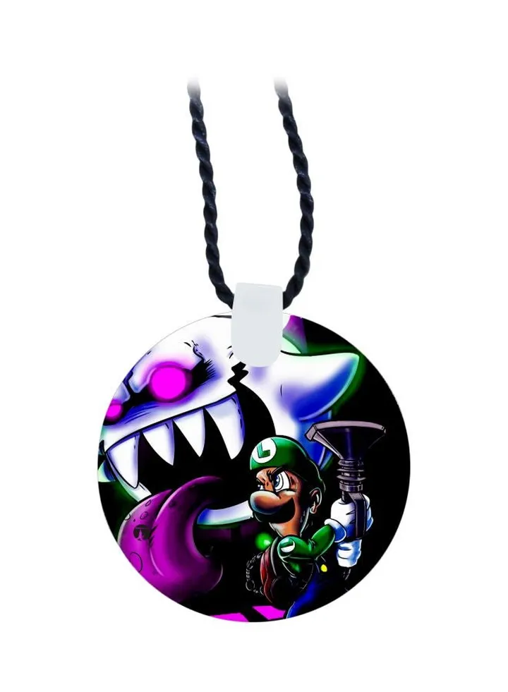 Cartoon Printed Pendant Necklace