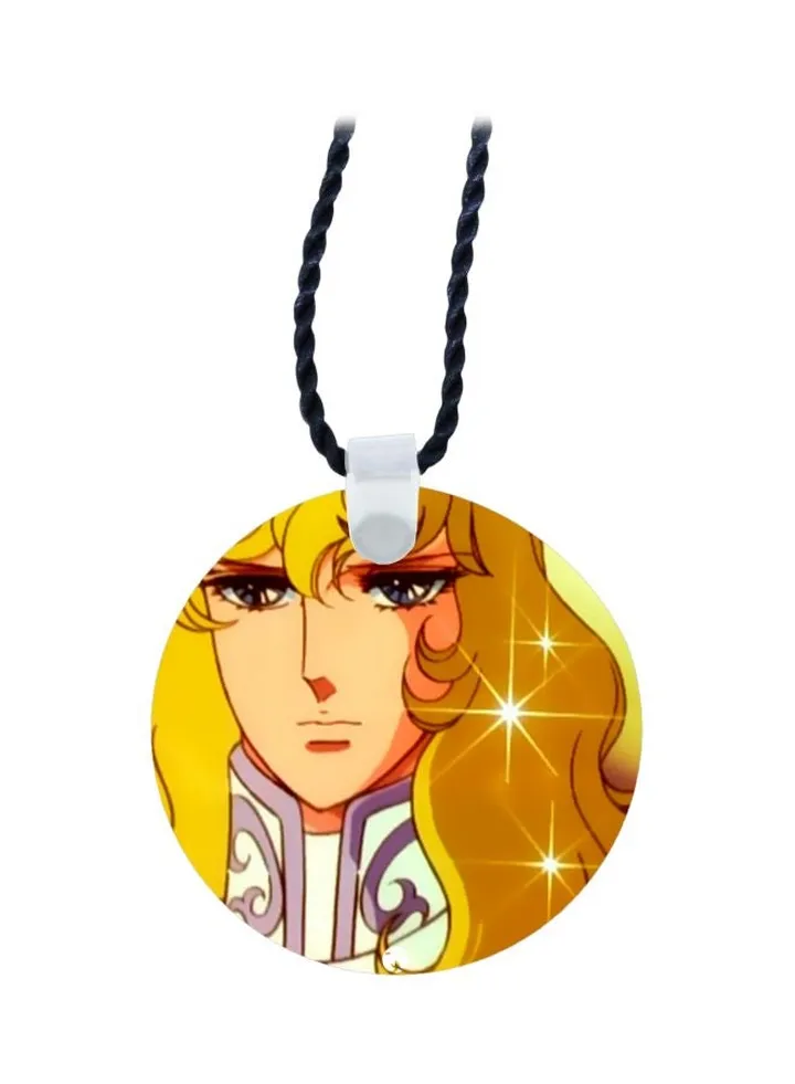 Cartoon Printed Pendant Necklace