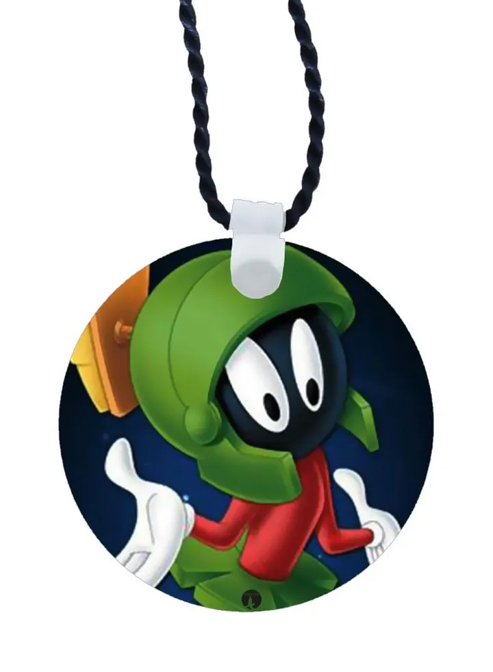 Cartoon Printed Pendant Necklace