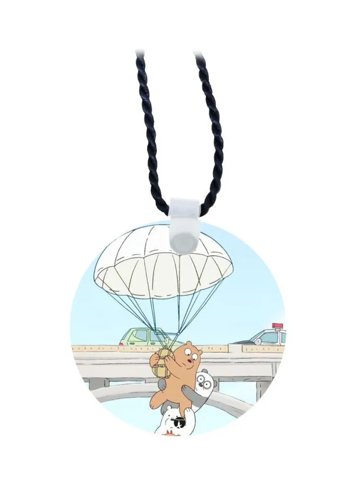 Cartoon Printed Pendant Necklace