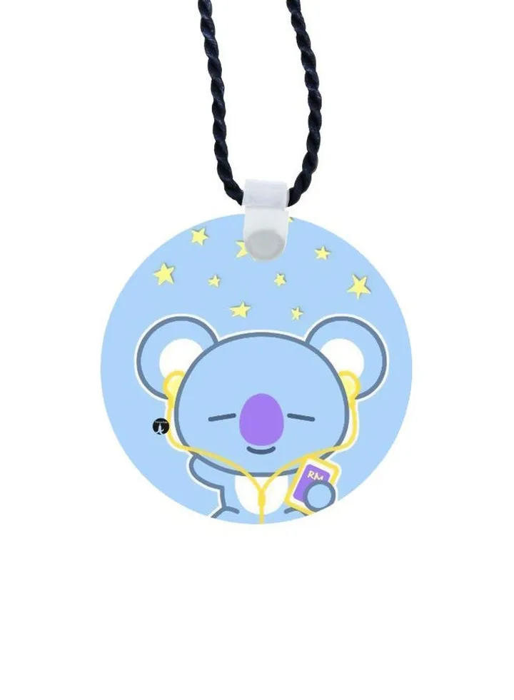 Cartoon Printed Pendant Necklace