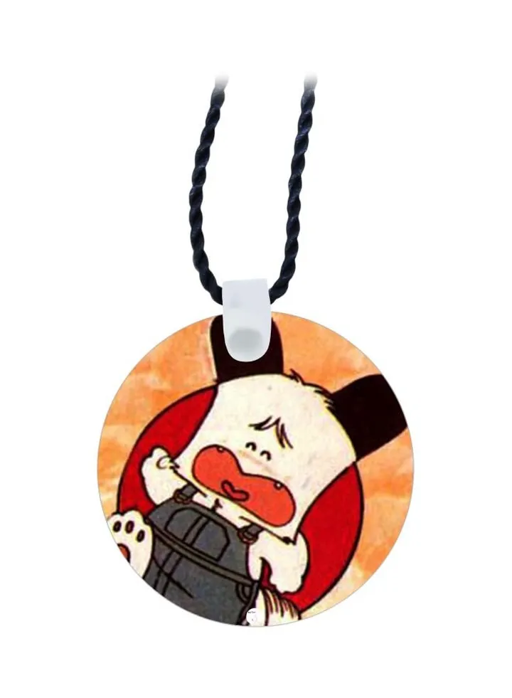 Cartoon Printed Pendant Necklace