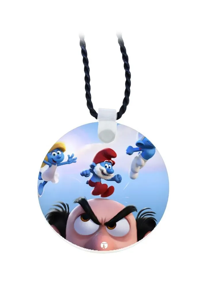 Cartoon Printed Pendant Necklace