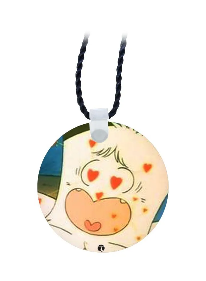 Cartoon Printed Pendant Necklace