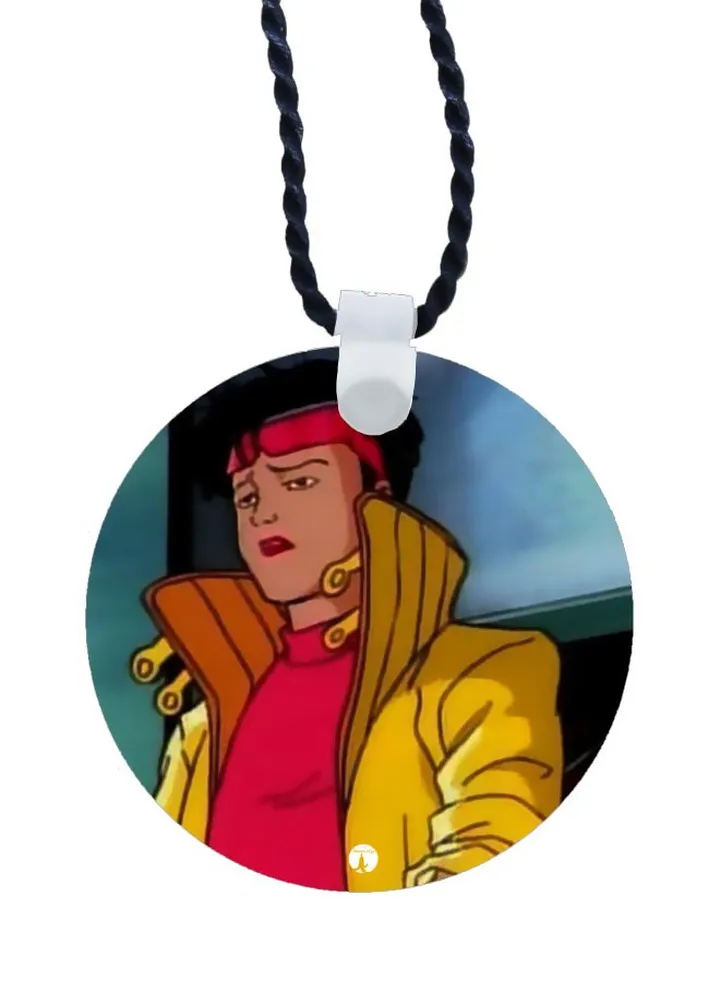 Cartoon Printed Pendant Necklace