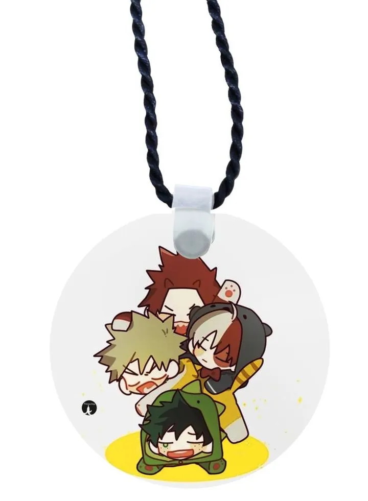 Cartoon Printed Pendant Necklace