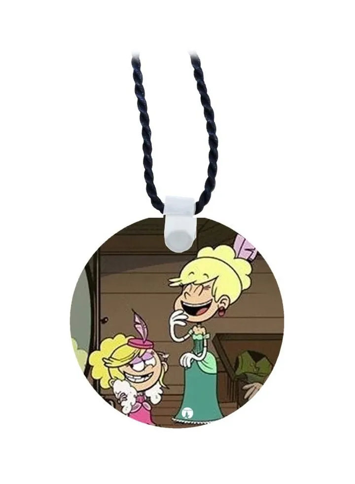 Cartoon Printed Pendant Necklace
