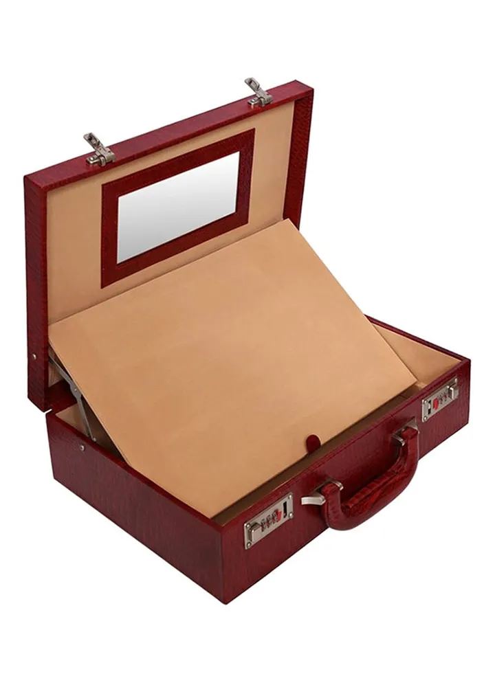 Leather Jewelry Organizer Box