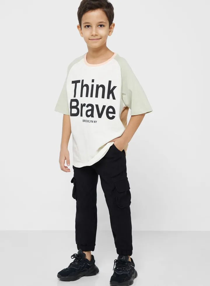 Boys Cargo Trousers
